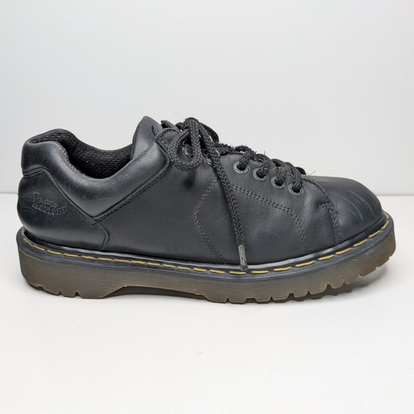 Dr. Martens Vintage Oxfords Black Leather 8312 Made In England Men's UK 10 US 11 - Picture 1 of 9